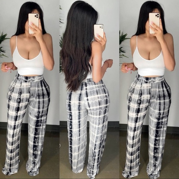 Tinas Fashion Tie Dye 2 Piece Pant Set NWT - Picture 2 of 11